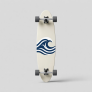 Small 3D render of a cream longboard icon representing the Atlantic editor